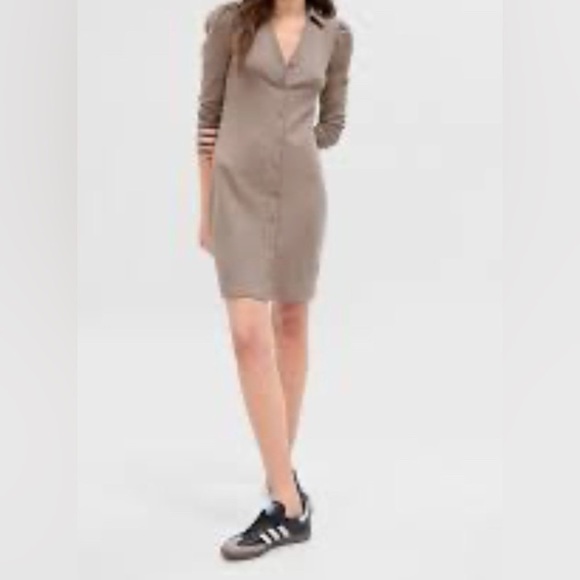 GAP Ribbed Polo Dress - Picture 1 of 6